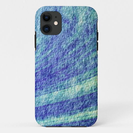 Blauwe grijze achtergrond Case-Mate iPhone case (Achterkant)