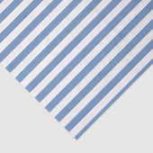 Blauwe/grijze en witte strepen tissuepapier (Detail)