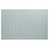 Blauwe grijze Floral Pattern Fabric Stof (Yard (91,4 cm))