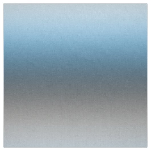 Blauwe grijze gradiënt Ombre kleurstof Stof (Swatch)