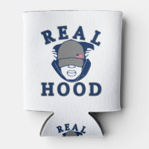 blauwe grijze HOOD GUY IN HOODIE