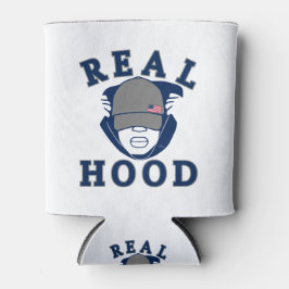 blauwe grijze HOOD GUY IN HOODIE Blikjeskoeler