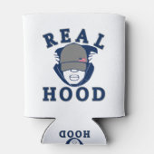 blauwe grijze HOOD GUY IN HOODIE Blikjeskoeler (Achterkant)