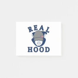 blauwe grijze HOOD GUY IN HOODIE Post-it® Notes