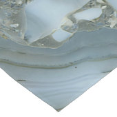 Blauwe grijze marmer met goudvein medium tafelloper (Hoek)