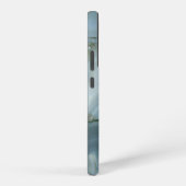 Blauwe grijze marmer met goudvein samsung galaxy hoesje (Rechterkant)