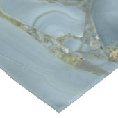 Blauwe grijze marmer met goudvein tafelkleed (Gekanteld)