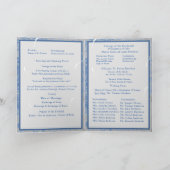 Blauwe & Grijze Marmeren Nuptial Mass met Foto Programma (Binnen)