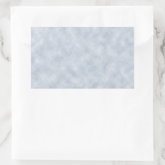  blauwe grijze perkamenttextuur rechthoekige sticker (Tas)