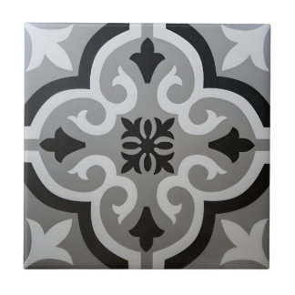 blauwe grijze vloertegels  tegeltje