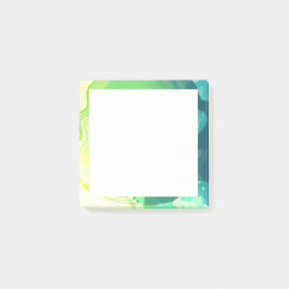 Blauwe Groene Abstracte Oceaan Post-it® Notes