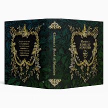 Blauwe groene Apple of Knowledge Book of Shadows