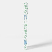 Blauwe Groene Aquarel Wilde Bloem Case-Mate iPhone Case (Achterkant / Rechts)