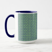 BLAUWE GROENE BREI Navy Combo Mok (Links)