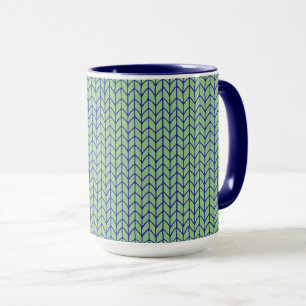 BLAUWE GROENE BREI Navy Combo Mok