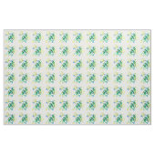 Blauwe groene dragonfly verbinding stof (Yard (91,4 cm))