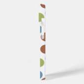 Blauwe, groene en bruine Stippen Case-Mate iPhone Case (Achterkant / Links)