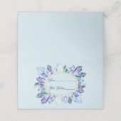 Blauwe groene en Paarse kristallen Plaats naam Kaa Plaatskaartje (Buitenkant ongevouwen)