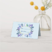 Blauwe groene en Paarse kristallen Plaats naam Kaa Plaatskaartje (Voorkant)