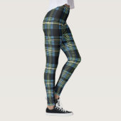 Blauwe, groene en zwarte Tartan Leggings (Rechts)