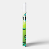Blauwe groene Floral iPad mini-draagtas *pas aan* Case-Mate iPhone Case (Achterkant / Rechts)