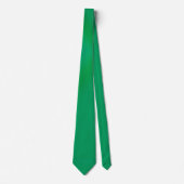 Blauwe groene golven stropdas (Voorkant)