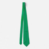 Blauwe groene golven stropdas (Achterkant)