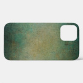 Blauwe groene gradiëntwand textuur Case-Mate iPhone case (Achterkant (horizontaal))
