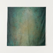 Blauwe groene gradiëntwand textuur wandkleed (Voorkant (horizontaal))