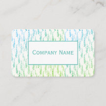 Blauwe groene klimbladeren