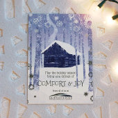 Blauwe, groene Login BedrijfsVakantiekaarten van d Kaart