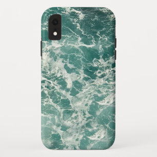 Blauwe groene oceaangolven Case-Mate iPhone case