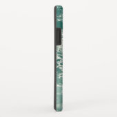 Blauwe groene oceaangolven Case-Mate iPhone case (Achterkant/rechts)