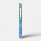 Blauwe groene ombre Case-Mate iPhone case (Achterkant / Links)