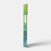 Blauwe groene ombre Case-Mate iPhone case (Achterkant / Rechts)