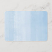 Blauwe groene pompoenen herfst boeken voor babyjon informatiekaartje (Achterkant)