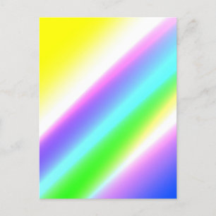 Blauwe groene regenboog abstracte textuurkunst t briefkaart
