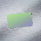 Blauwe groene regenboog abstracte textuurkunst t magnetisch visitekaartje (Voorbeeld)