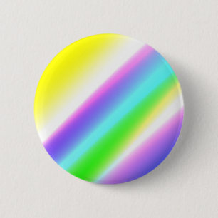 Blauwe groene regenboog abstracte textuurkunst t ronde button 5,7 cm