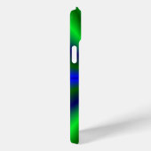 Blauwe groene regenboog Case-Mate iPhone case (Achterkant / Rechts)