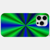Blauwe groene regenboog Case-Mate iPhone case (Achterkant (horizontaal))