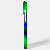 Blauwe groene regenboog Case-Mate iPhone case (Achterkant / Links)