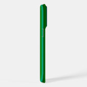 Blauwe groene regenstrips iPhone hoesje (Rechterkant)