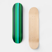 Blauwe groene regenstrips skateboard (Voorkant)