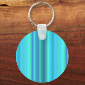 Blauwe groene regenstrips sleutelhanger (Voorkant)