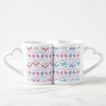 BLAUWE GROENE ROZE PAAS EIEREN & VOGELS