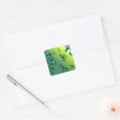 Blauwe groene Stickers (Envelop)