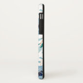 Blauwe groene Waterverf Case-Mate iPhone Case (Achterkant/links)