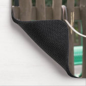 Blauwe Grote Deen en pug-honden op as Muismat (Hoek)