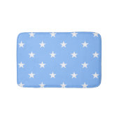 Blauwe grote sterren Bath Mat (Voorkant)